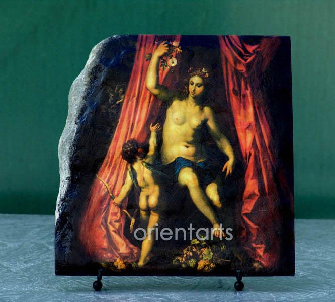 Venus by Hendrik van Balen Oil Painting Replica on Slate