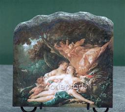 Jupiter In the Guise of Diana by Francois Boucher Oil Painting Reproduction on Natural Stone