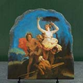 Apollo and Daphne by Giovanni Battista Tiepolo Oil Painting Reproduction on Slate