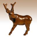 Boxwood Netsuke Deer