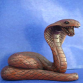 Boxwood Netsuke Snake