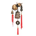 Chinese Gourd and Pagoda Fortune Bells