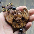 Feng Shui Lucky Bat with Coins Mystic Knot