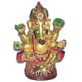 Golden India God--Ganesh