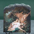 Jupiter In the Guise of Diana by Francois Boucher Oil Painting Reproduction on Natural Stone