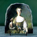 Madame Sophie de France as a Vestal Virgin by Jean Marc Nattier Oil Painting Reproduction on Marble Slab