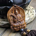 Taoism Rosewood Carving Feng Shui Mystic Knot