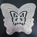 The Butterfly Metal Wind Spinner