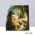 Venus Consoling Love by Francois Boucher Oil Painting Reproduction on Natural Stone